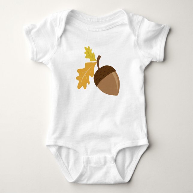 Acorn Baby Strampler (Vorderseite)