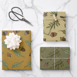 Acorn Bundle Geschenkpapier Set