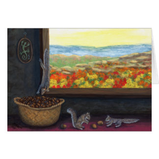Acorn Dieves Art Card
