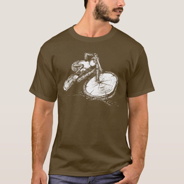Acorn Elf Biker T - Shirt (Vorderseite)