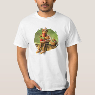 Acorn elf fressen Erdbeeren im Wald T-Shirt