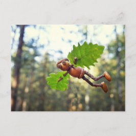 Acorn elf Ikaros Flyer - Postübergabe Postkarte