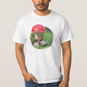 Acorn elf las ein Buch im Wald T-Shirt