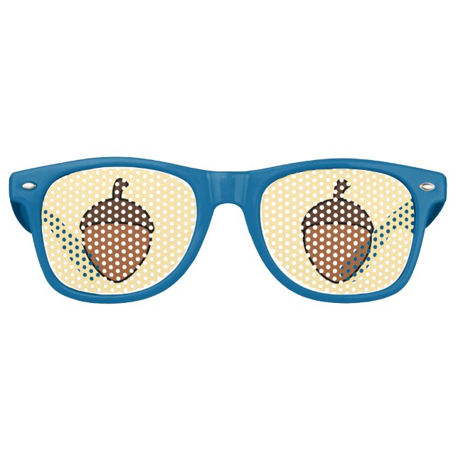 Acorn Eyes Funny Sonnenbrille (Vorderseite)