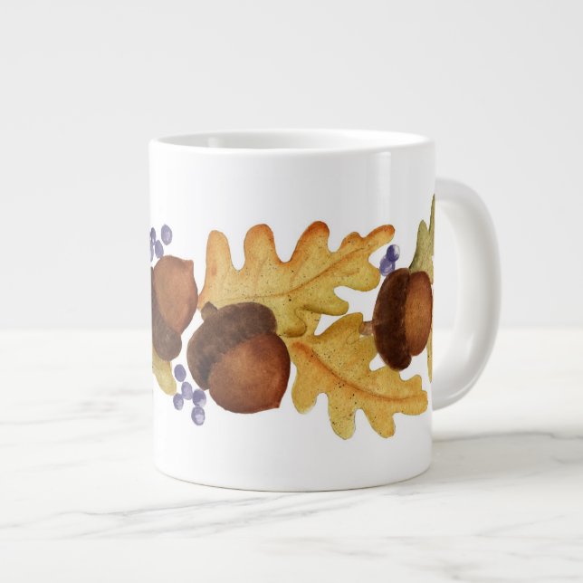 Acorn - Jumbo-Tasse (Vorderseite Rechts)