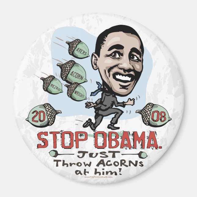 ACORN lustiges Anti-Obama Magnet (Vorne)