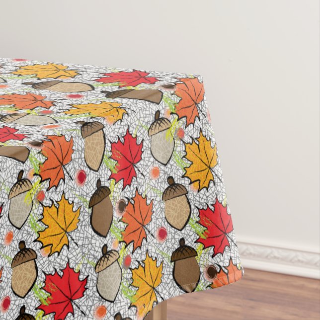 Acorne und Blätter VII Tischdecke (Beispiel)