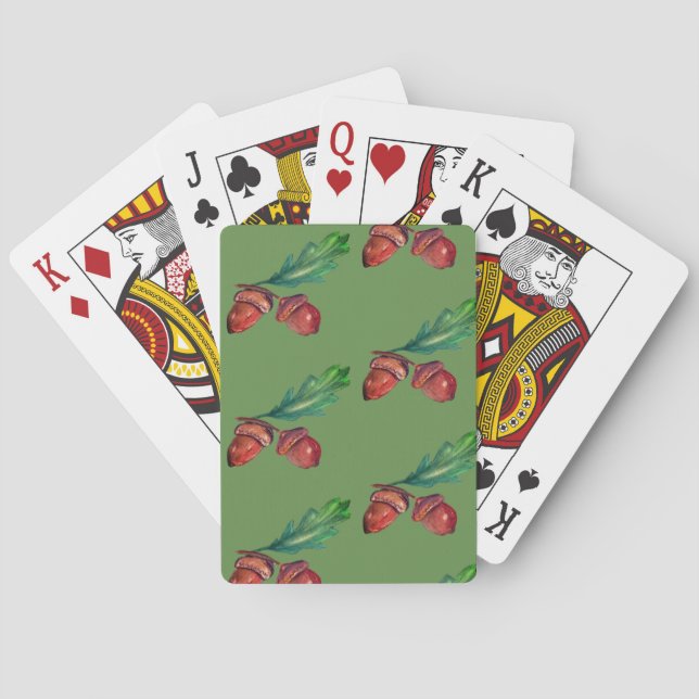 Acorns Classic Playing Cards Spielkarten (Rückseite)