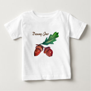 Acorns, Fall Baby Fine Jersey T - Shirt, Baby T-shirt