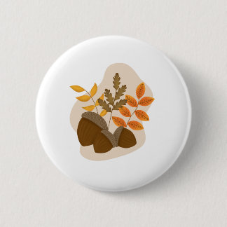 Acorns Herbstfall Button