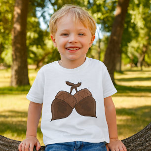 Acorns Rustikale Herbstwälder Natur T-Shirt