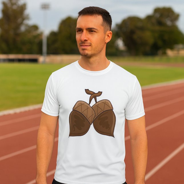 Acorns Rustikale Herbstwälder Natur T-Shirt (Von Creator hochgeladen)