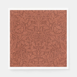 Acorns und Oak-Blätter (von William Morris) Serviette