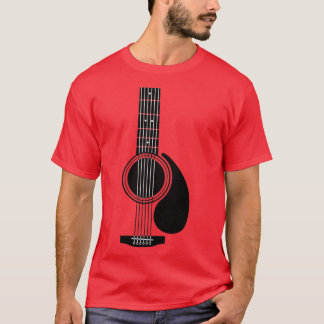 Acoustic Gitarre Tumbler Vektor Gitarre Tumbler Gu T-Shirt