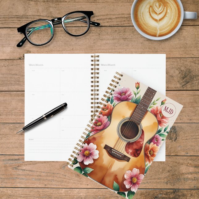Acoustic Guitar Floral Planer (Von Creator hochgeladen)