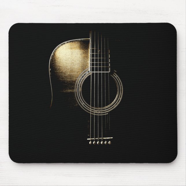 Acoustic Guitar Lite Mousepad (Vorne)