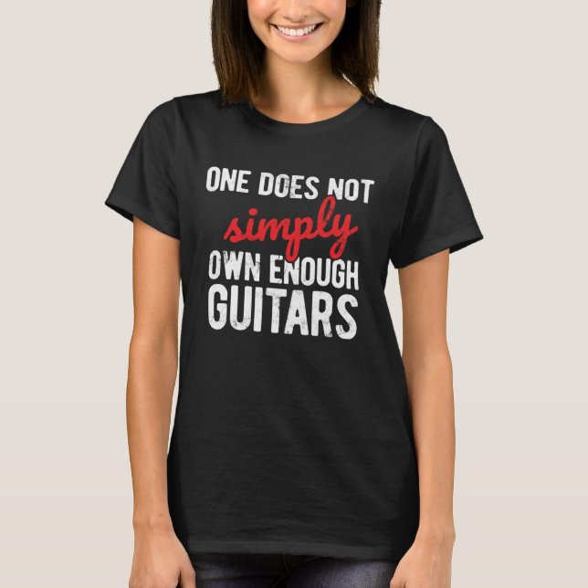 Acoustic Guitar Player For A Musician Guitarist 9 T-Shirt (Vorderseite)