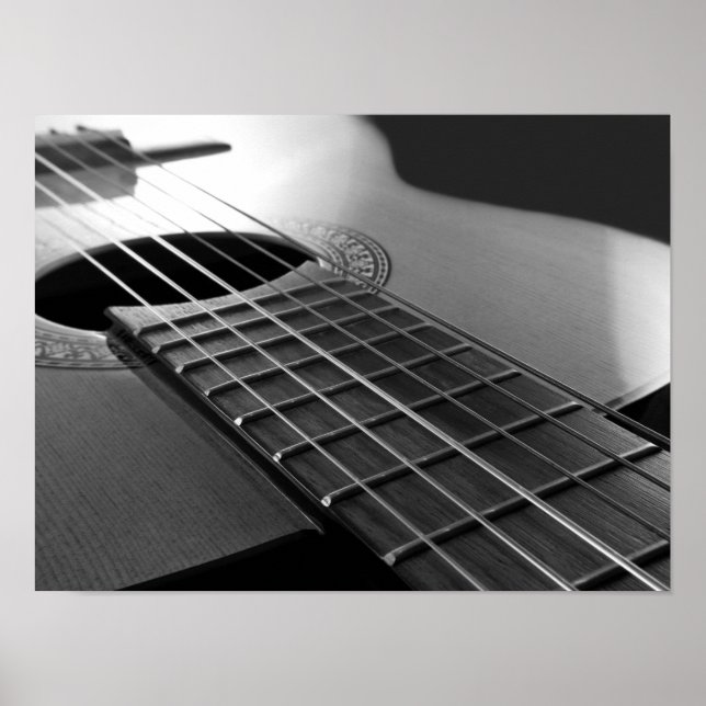 Acoustic Guitar. Poster (Vorne)
