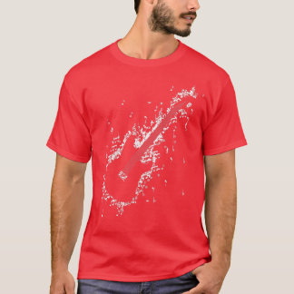 acoustic guitar shirtvintage guitar made of musica T-Shirt