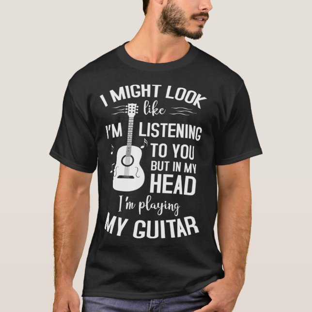 Acoustic Guitar Strings Electric Guitar Accessorie T-Shirt (Vorderseite)