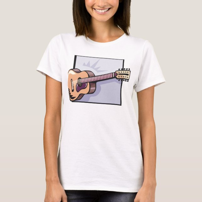 Acoustic Guitar T - Shirt (Vorderseite)