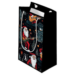 Acoustic Santa Gift Bag Kleine Geschenktüte