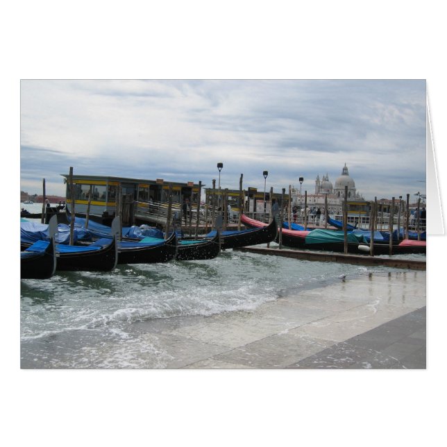 Acqua Alta in Venedig (Vorderseite (Horizontal))