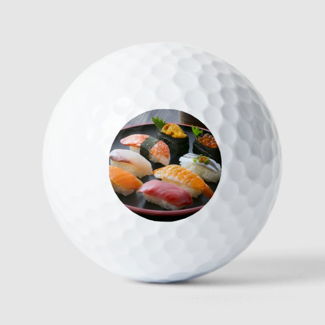 acquer Luxury – Elegant Sushi Golf Ball (Vorderseite)