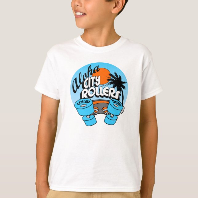 ACR Kinder Lose Ringer-T-Shirt T-Shirt (Vorderseite)