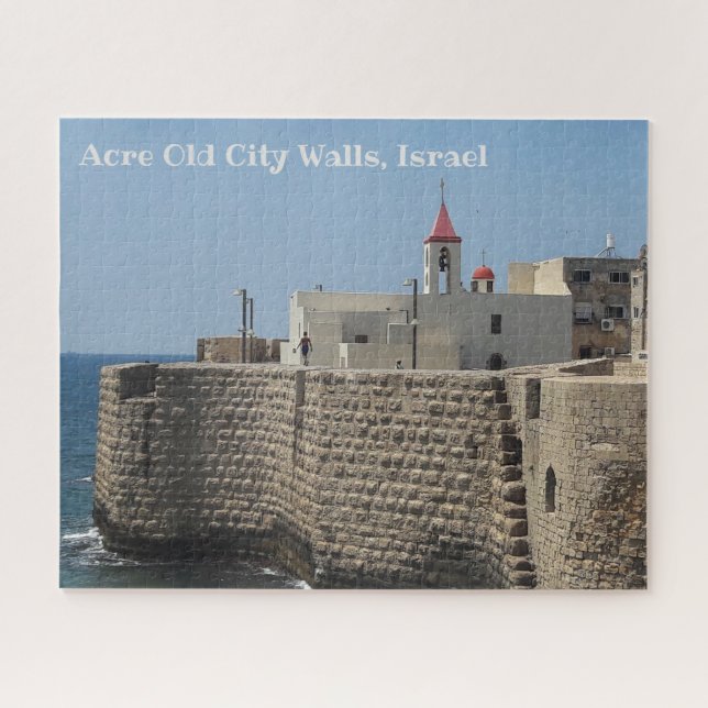 Acre Old City Walls, Israel Puzzle (Horizontal)