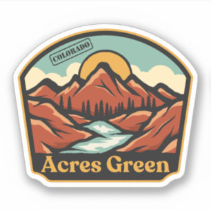 Acres Green, Colorado Aufkleber