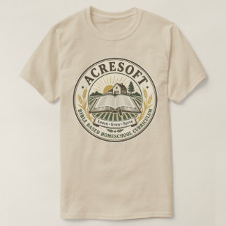 AcreSoft Bibelbasiertes Homeschool-Lehrplan-T-Shir T-Shirt