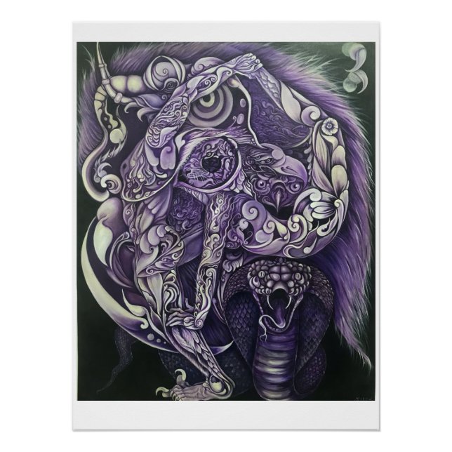 Acrobatic im Nationalwald Poster (Vorderseite)