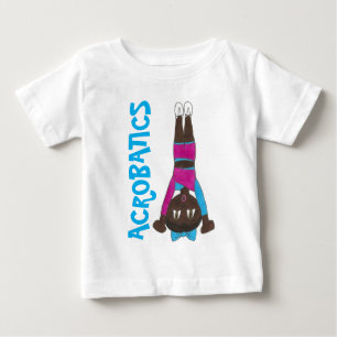 Acrobatics Acro Dancer Girl Tumbling Gymastik Baby T-shirt