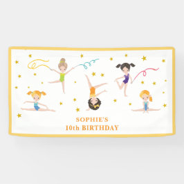 Acrobatique Spaß Geburtstagskinder Banner