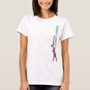 Acrobatische Gymnastik Ombre T - Shirt