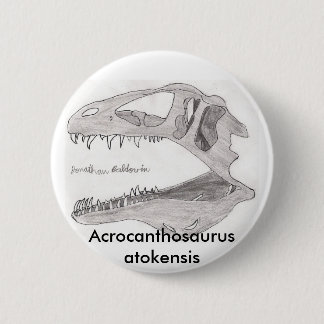 Acrocanthosaurus atokensis Knopf Button