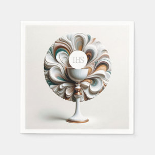 Acrolic Pour Communityhost und Chalice Serviette