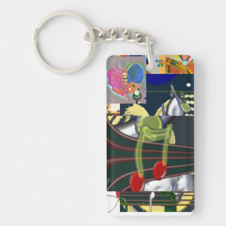 Acronylic Schlüsselanhänger Music Mice