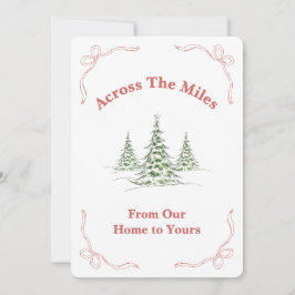 Across the Miles – Faith Inspired Christmas Card Feiertagskarte