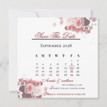 Acryl-Einladung Save-the-Date