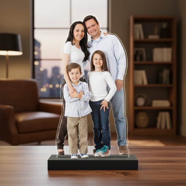 Acryl-Foto ausschneiden Freistehende Fotoskulptur (Acrylic Photo Cut Out)