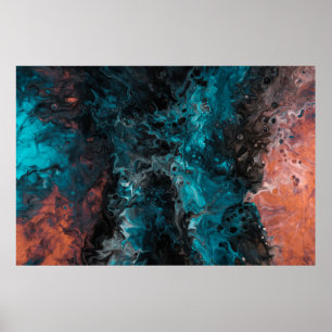 Acryl gestrichen poster