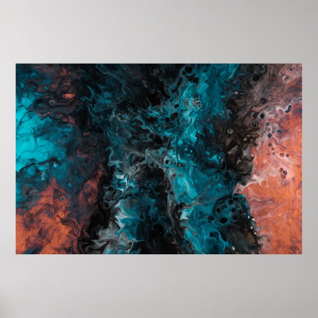 Acryl gestrichen poster (Vorne)