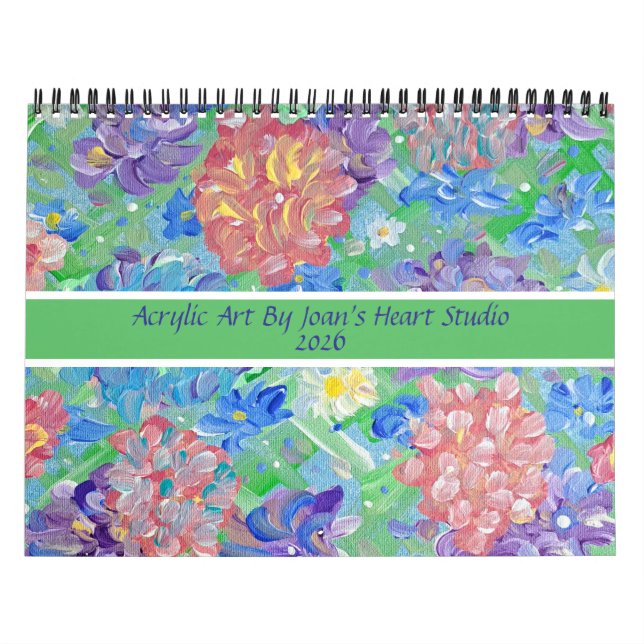 Acryl-Kunstwerk-Wandkalender Kalender (Titelbild)