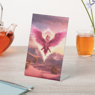 Acryl-L-Ständer, für Werbung Sockelschild