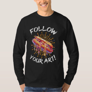 Acryl-Malerdesign für Acrylfarbrad 1 T-Shirt