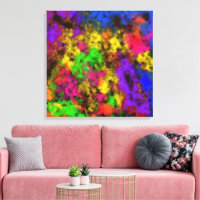 Acryl-Neonfarben Farbklecks Spritzer Abstract