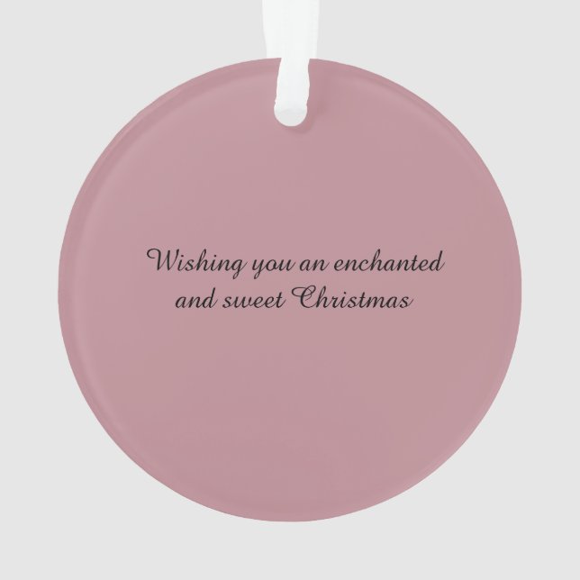 Acryl-Ornament Ornament (Rückseite)