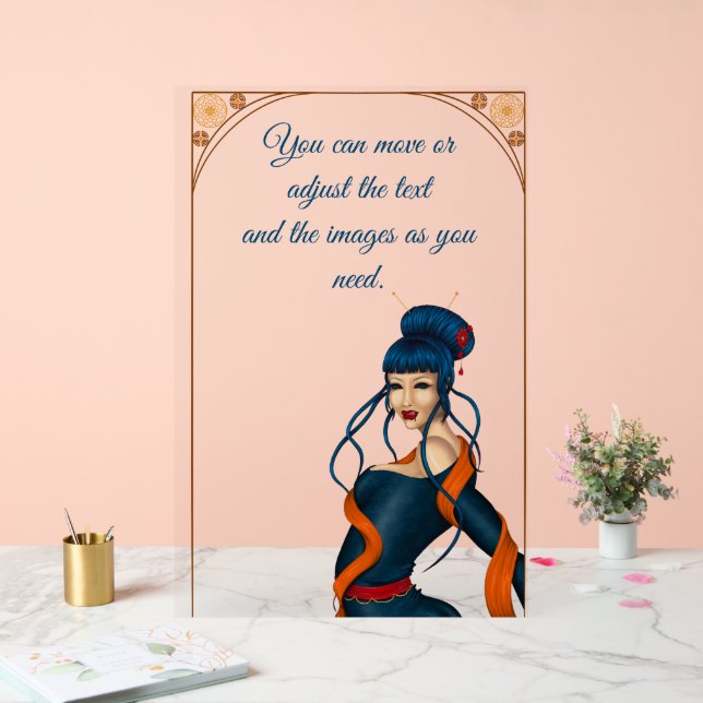 Acryl-Schild Acrylschild (Hochzeit)